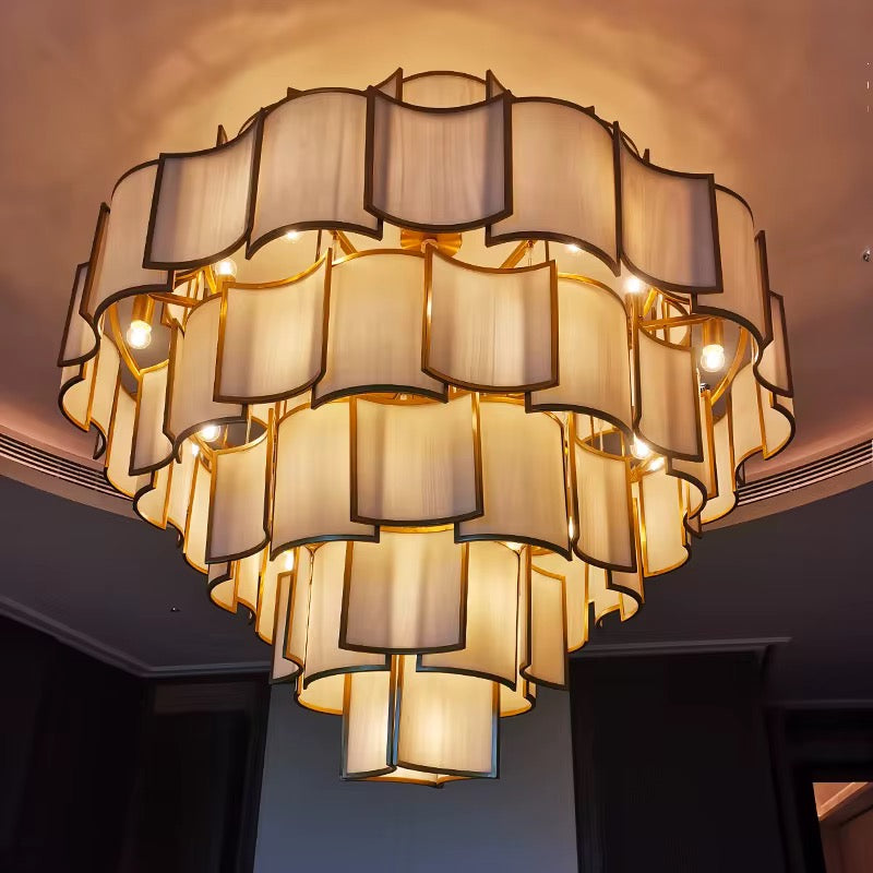 Nyra Glass Chandelier