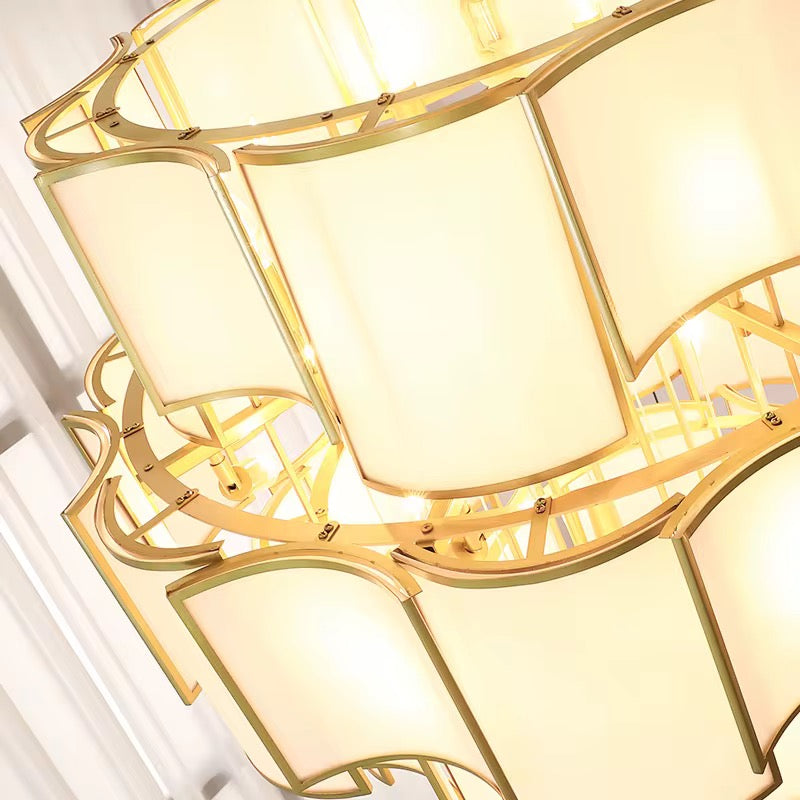 Nyra Glass Chandelier