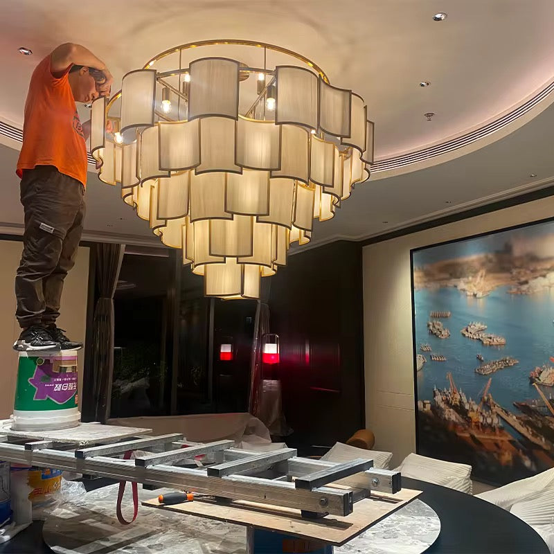 Nyra Glass Chandelier