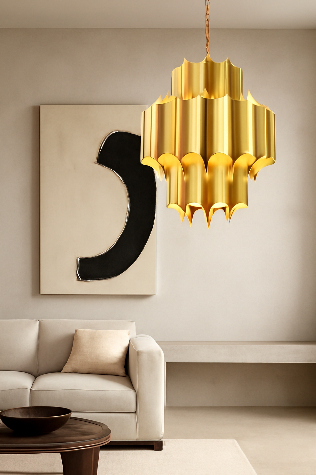 Evana Sculpture Chandelier