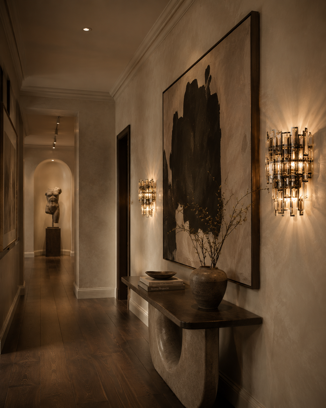 Shanice Crystal Wall Lamp