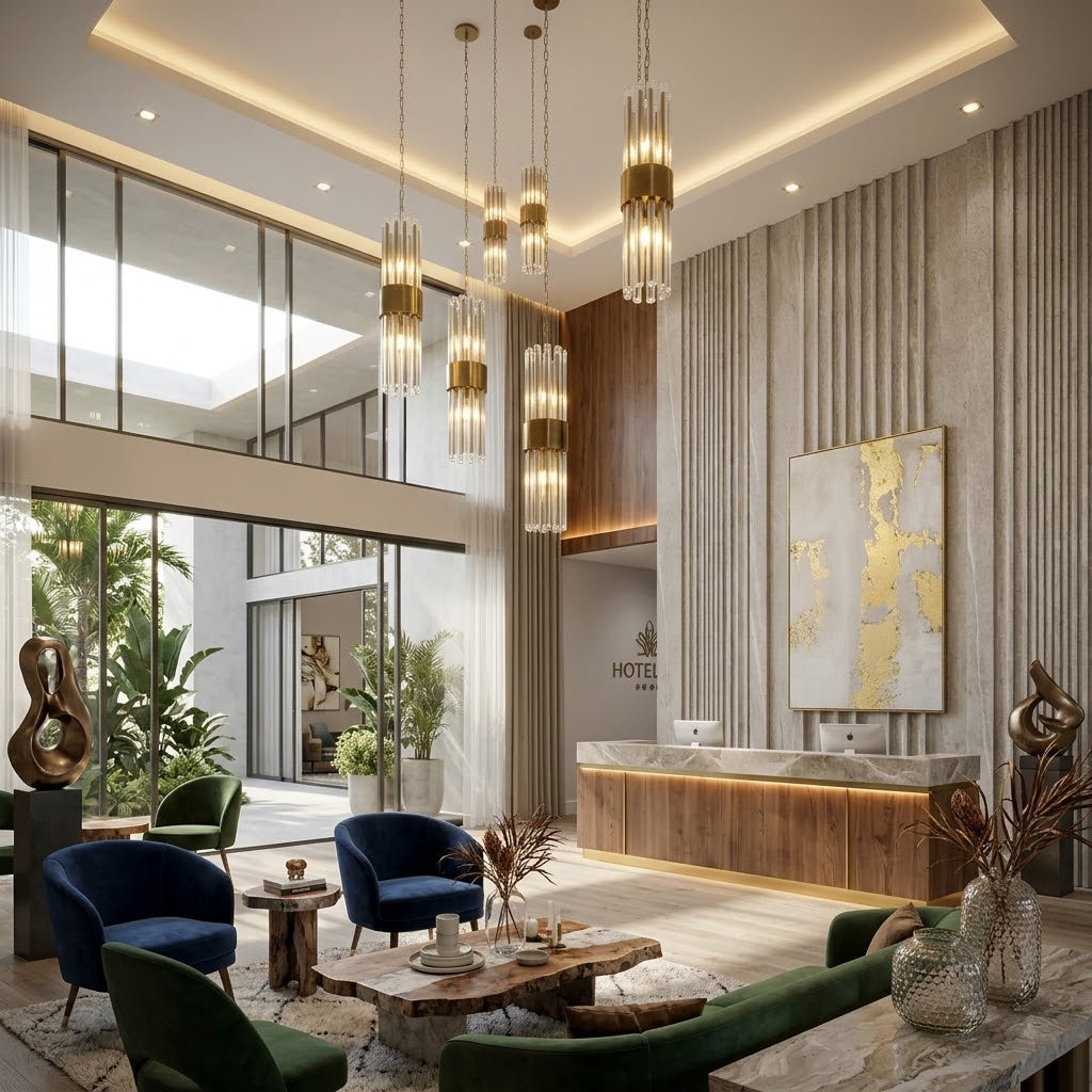 Crest Pendant Light