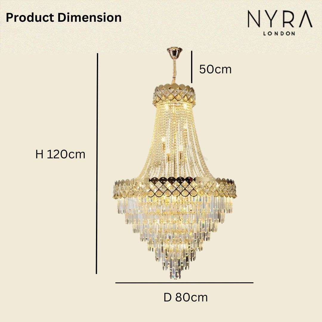 Finix Modern Crystal Chandelier