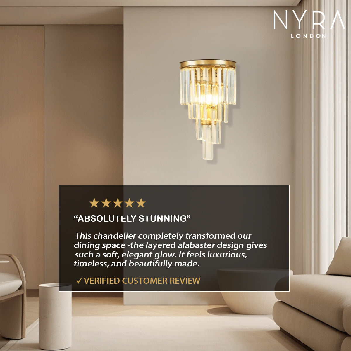Deluxe Sofia Wall Lamp