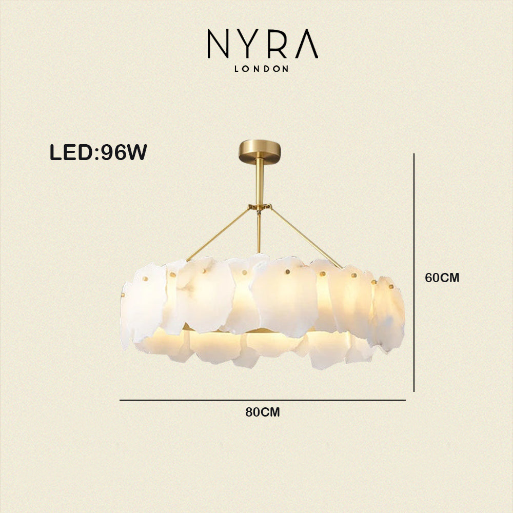Arabella Marble Ceiling Chandelier