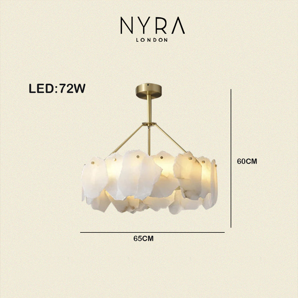 Arabella Marble Ceiling Chandelier