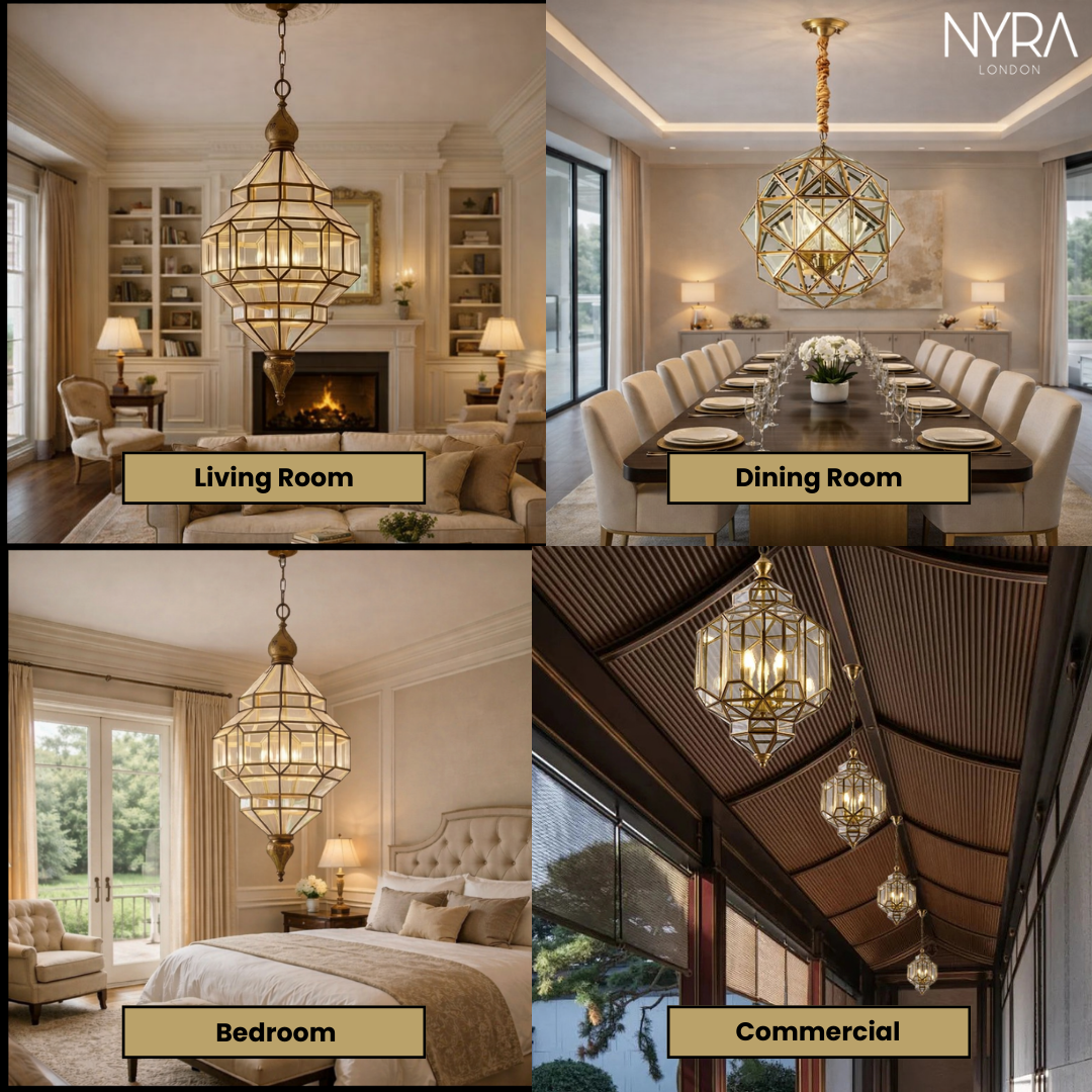 Dimlux Glass Pendant Light