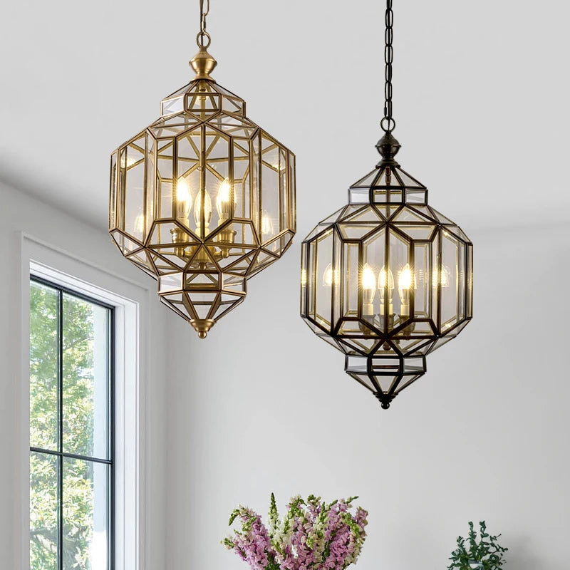 Dimlux Glass Pendant Light