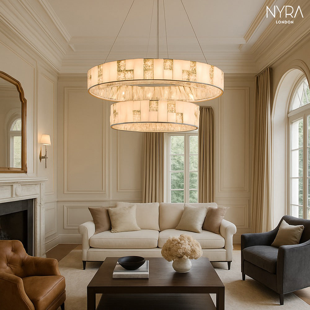 Edora Spanish Marble Chandelier