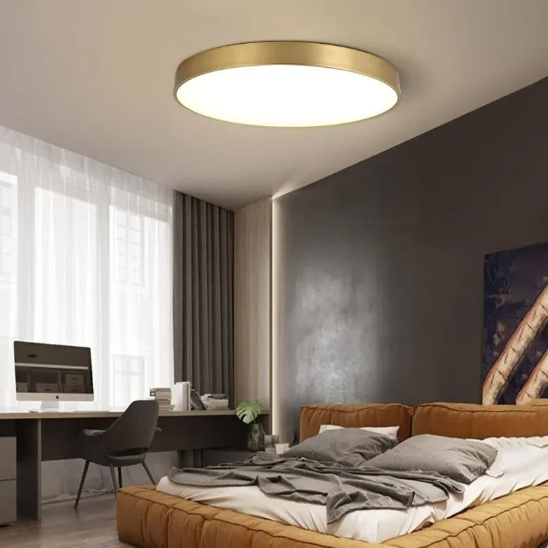 Elara Copper Ceiling Lamp