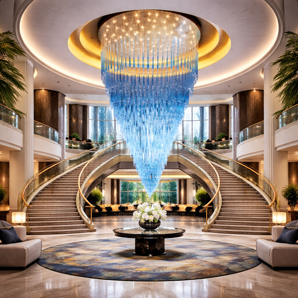 Elio Bespoke Crystal Chandelier