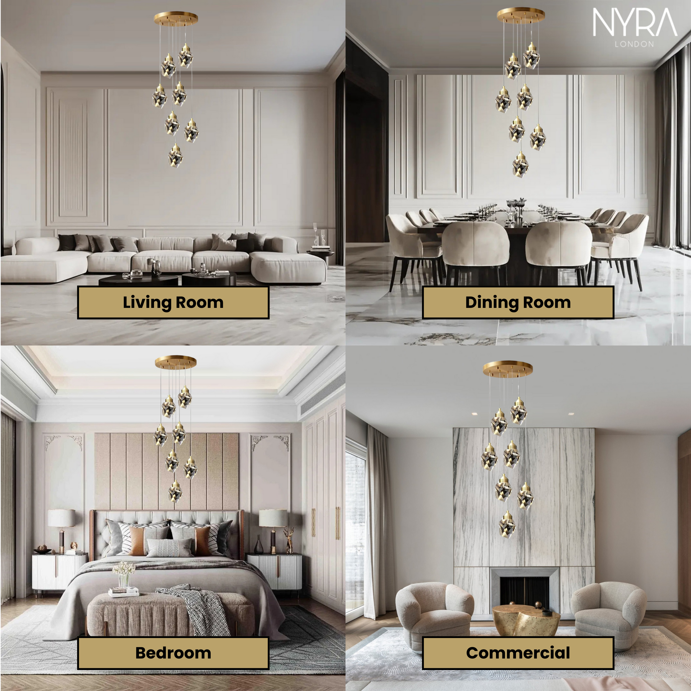 Elodie Crystal Chandelier