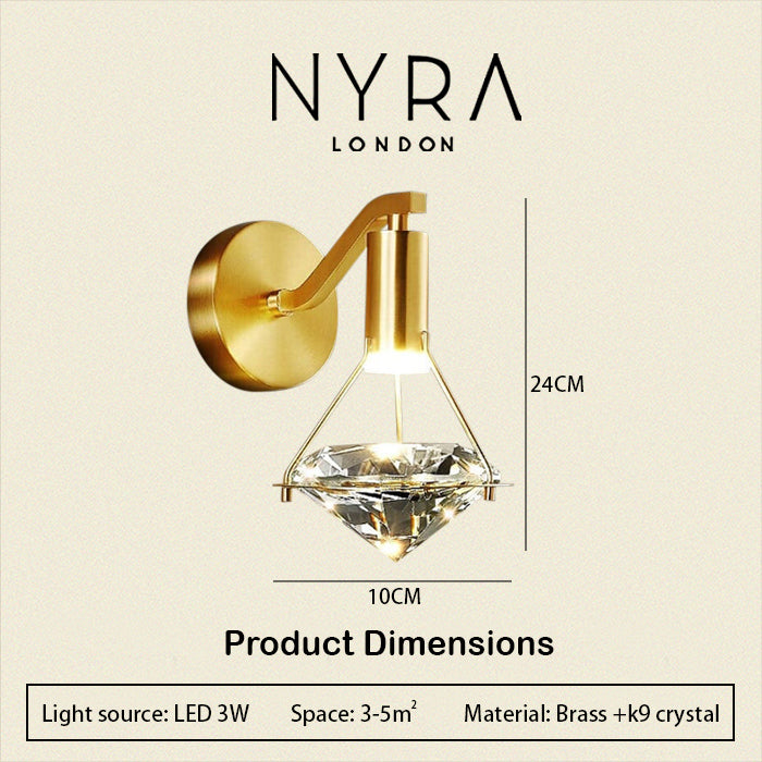 Emil Diamond Sconce