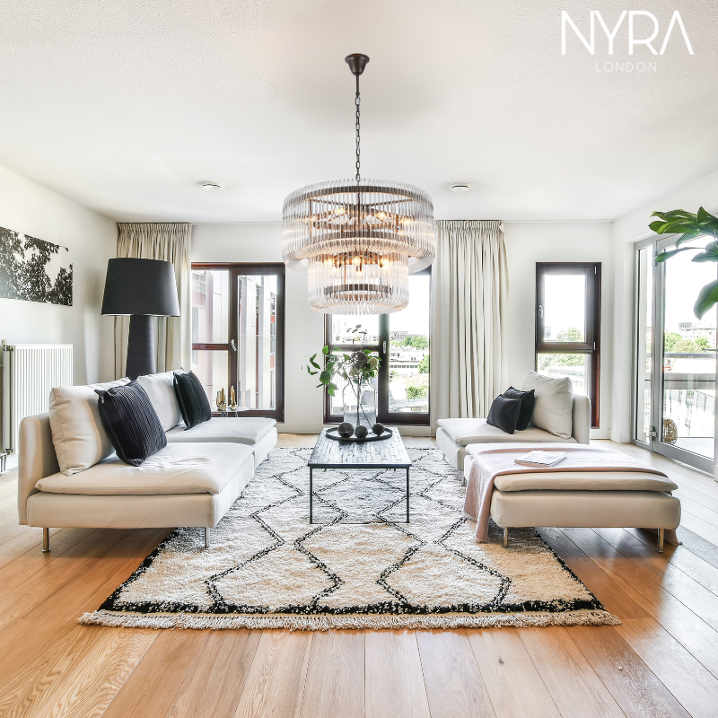 Exquisha 2-Tiered Crystal Chandelier