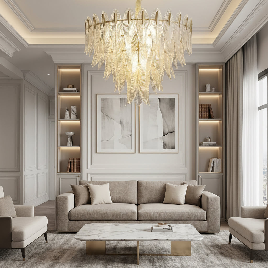 VIOLETTA Glass Chandeliers