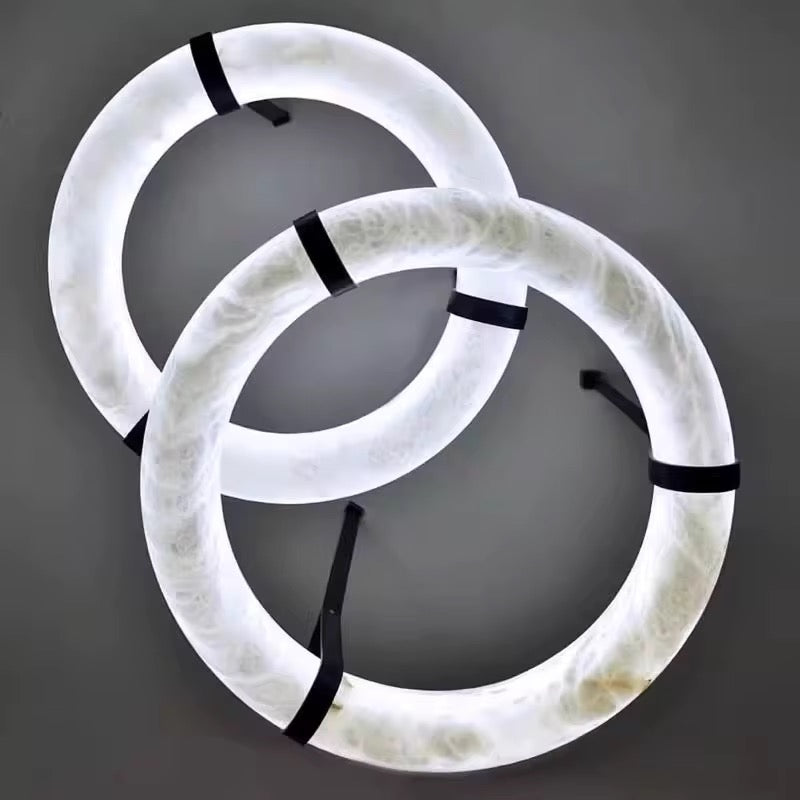 Wexford Marble Ring Chandelier