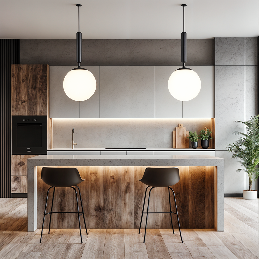 Black Castello Pendant Light