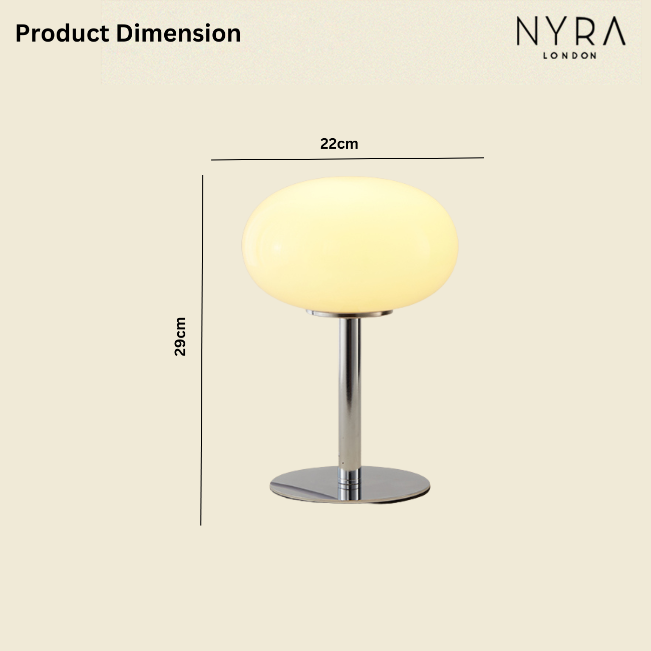 Aureon - Glass Table Lamp