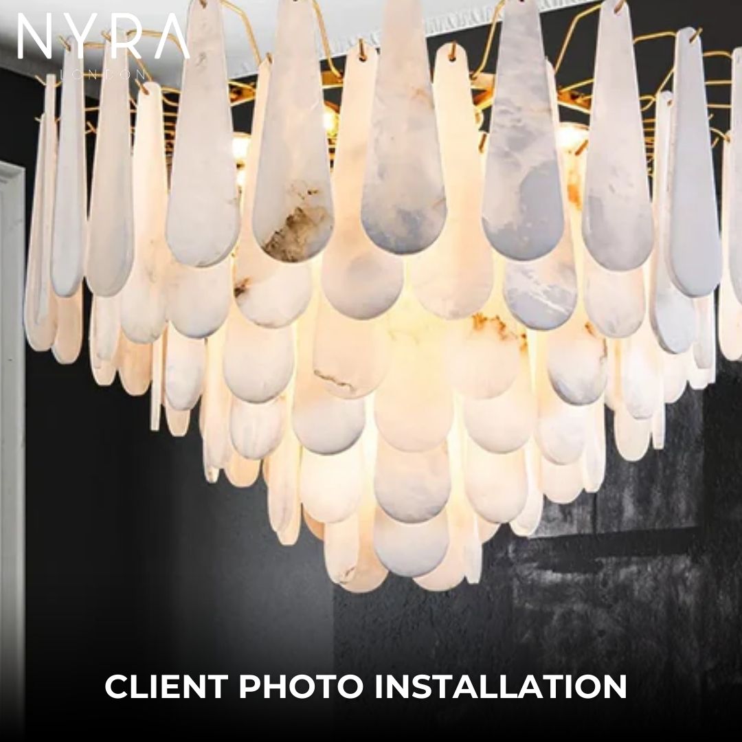 Flora Alabaster Chandelier