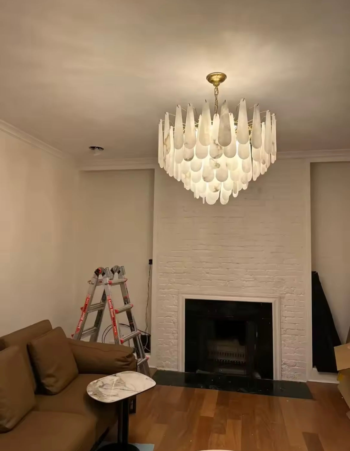 Flora Alabaster Chandelier