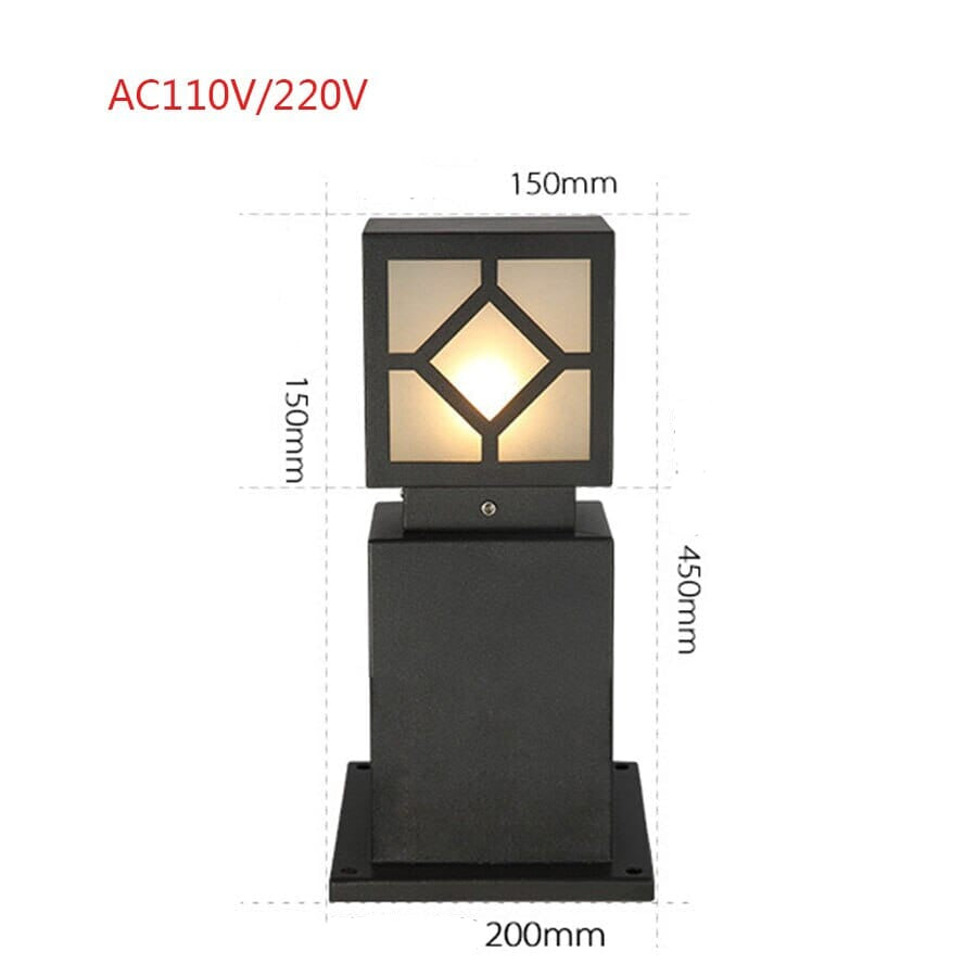 Square Courtyard Lamp