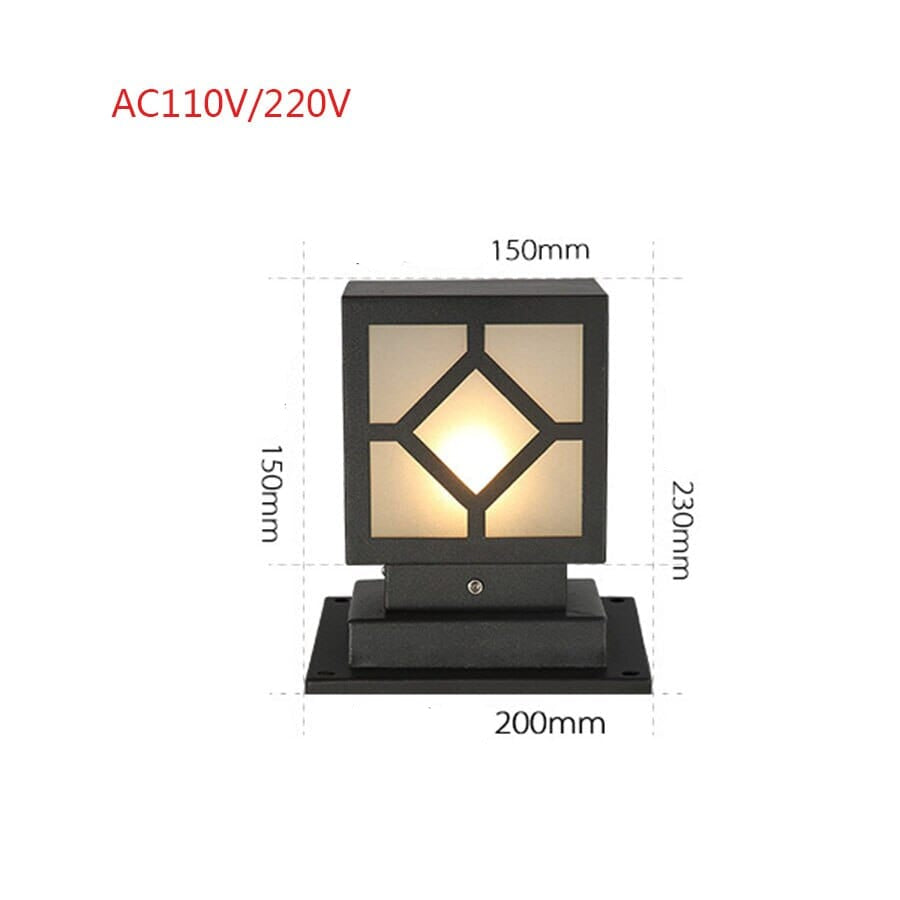 Square Courtyard Lamp