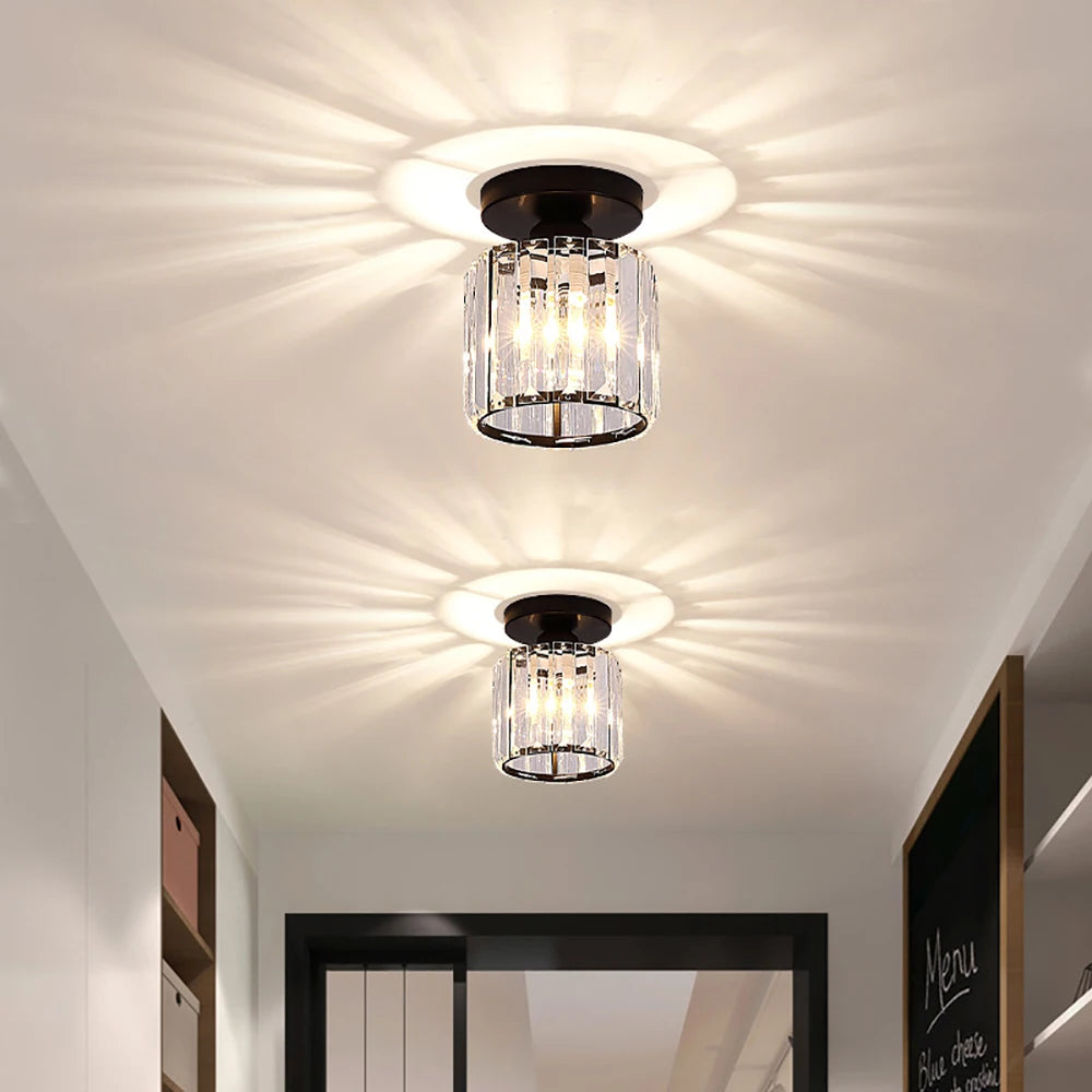 Monroe Crystal Ceiling Light