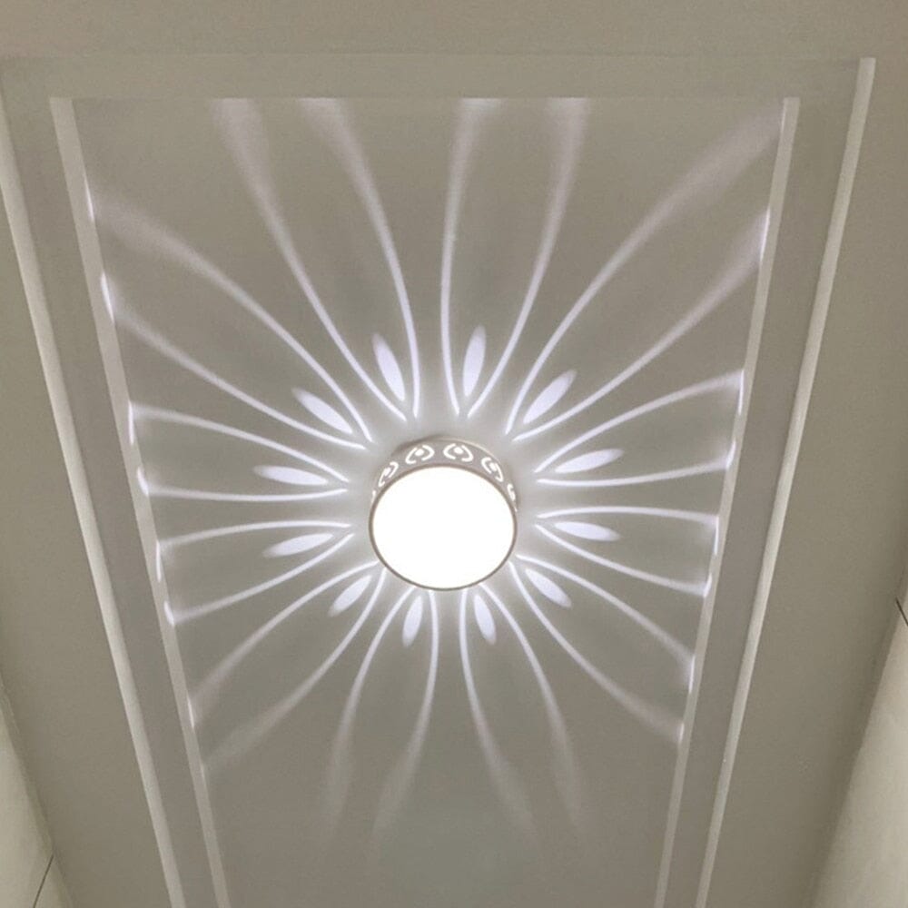 Round Modern Surface Mount Ceiling Lamps