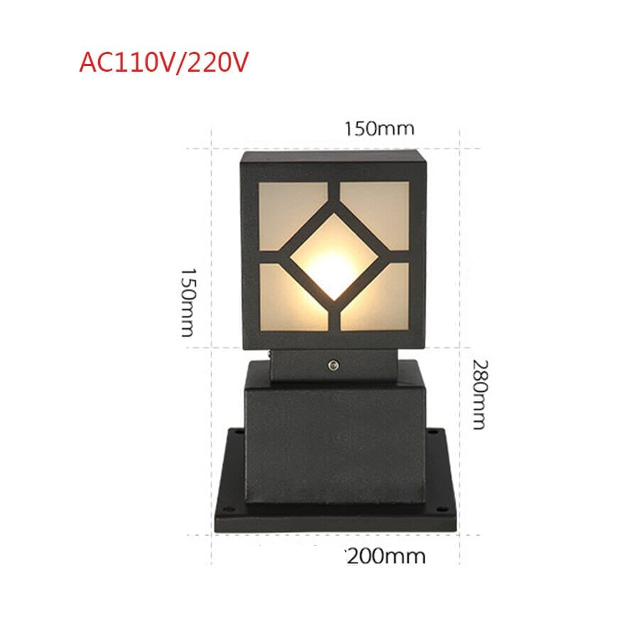Square Courtyard Lamp