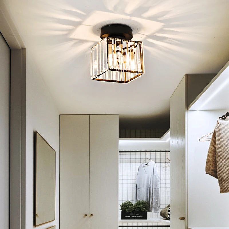 Monroe Crystal Ceiling Light