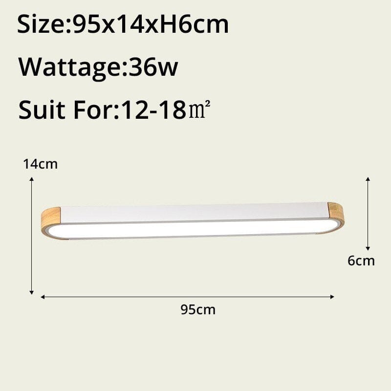 Wooden decorative Remote Control Ceiling Lamps