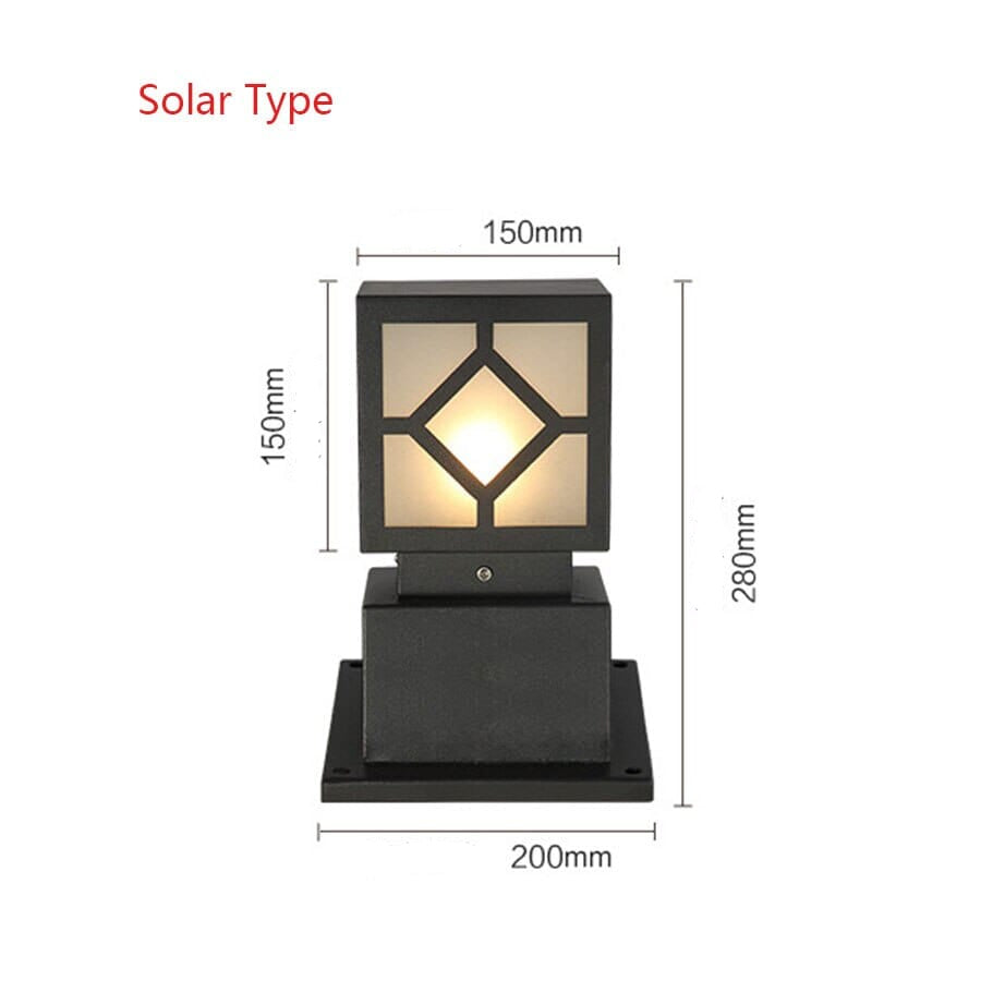 Square Courtyard Lamp