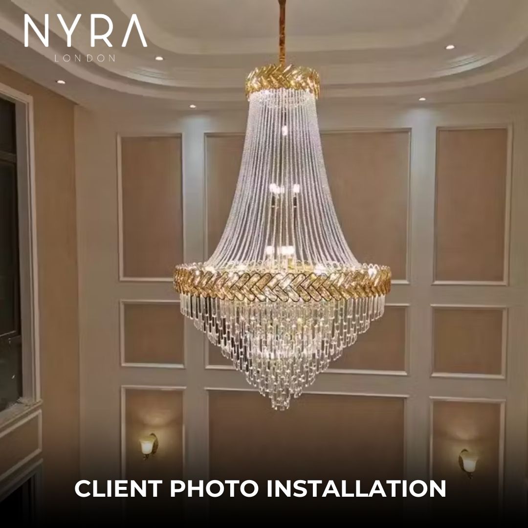 Royal Orchid Chandelier