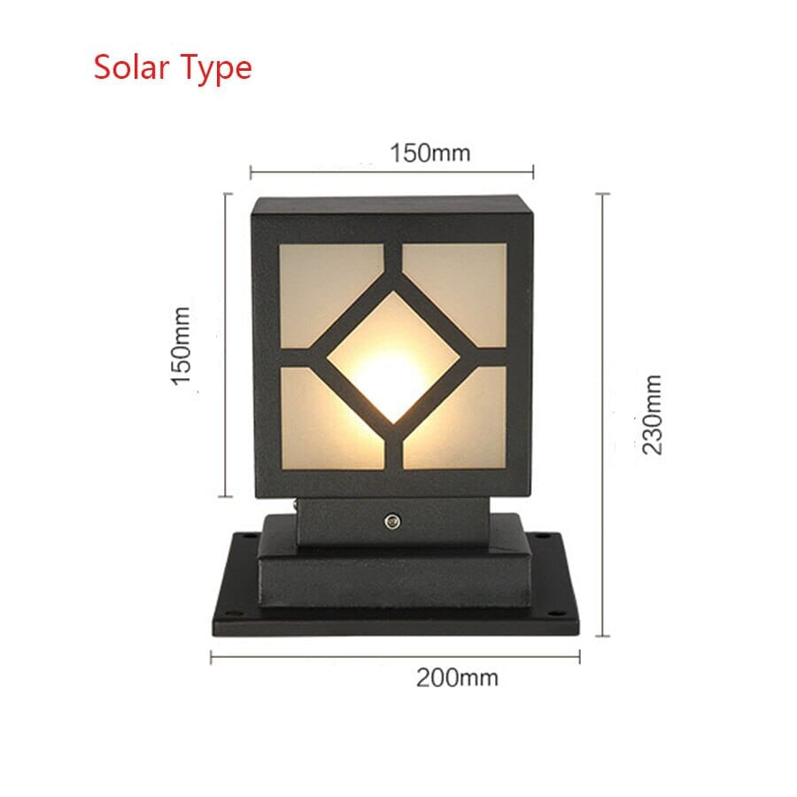 Square Courtyard Lamp