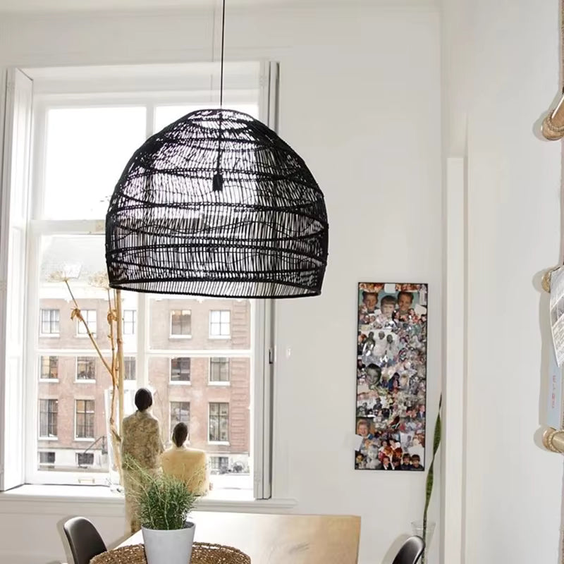 NYRA Rattan Pendant Light
