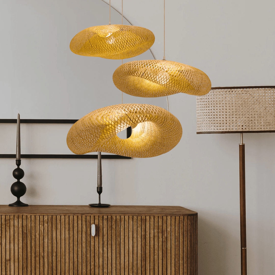 NYRA Bamboo Weaving Lamp