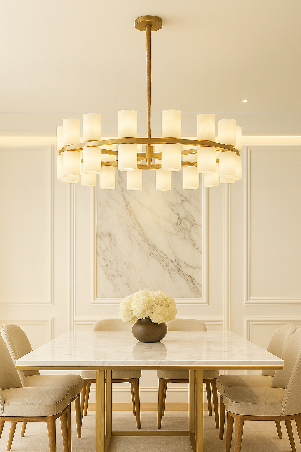 Kian Marble Lamp