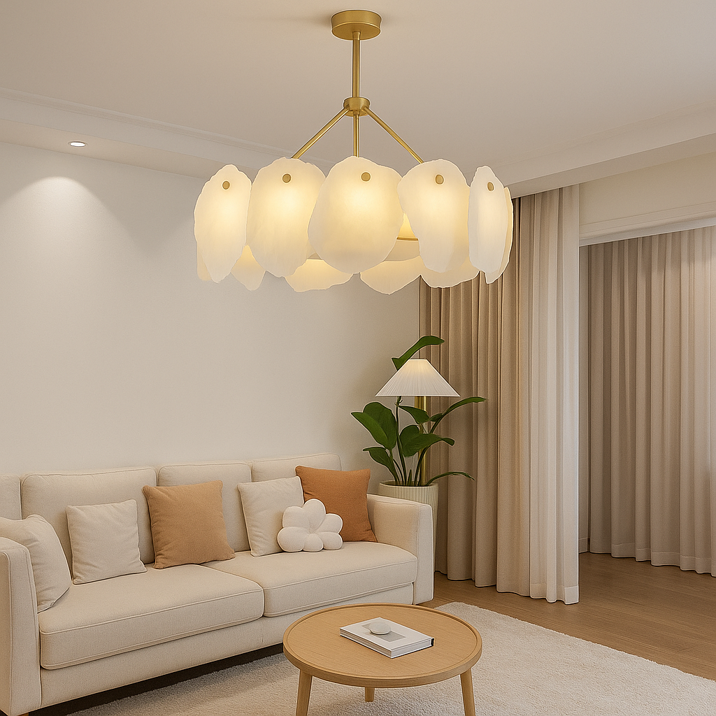 Arabella Marble Ceiling Chandelier