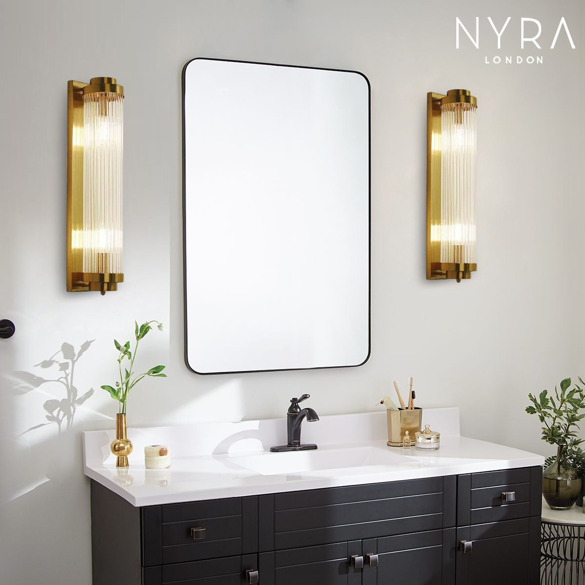 Golden Glow Crystal Fixture