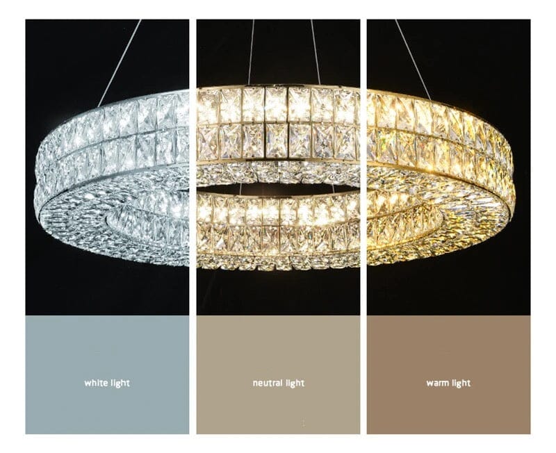 Phoebe Chrome Ring Chandelier
