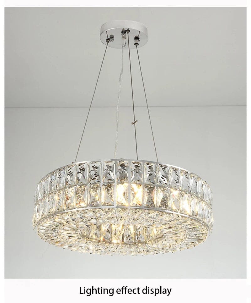 Phoebe Chrome Ring Chandelier