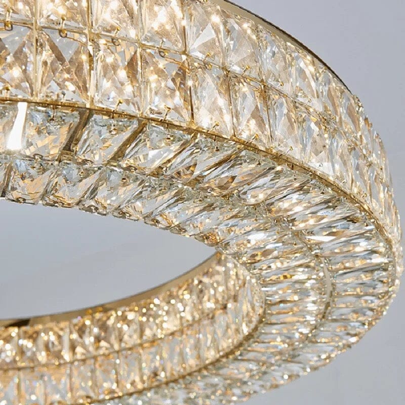 Phoebe Chrome Ring Chandelier