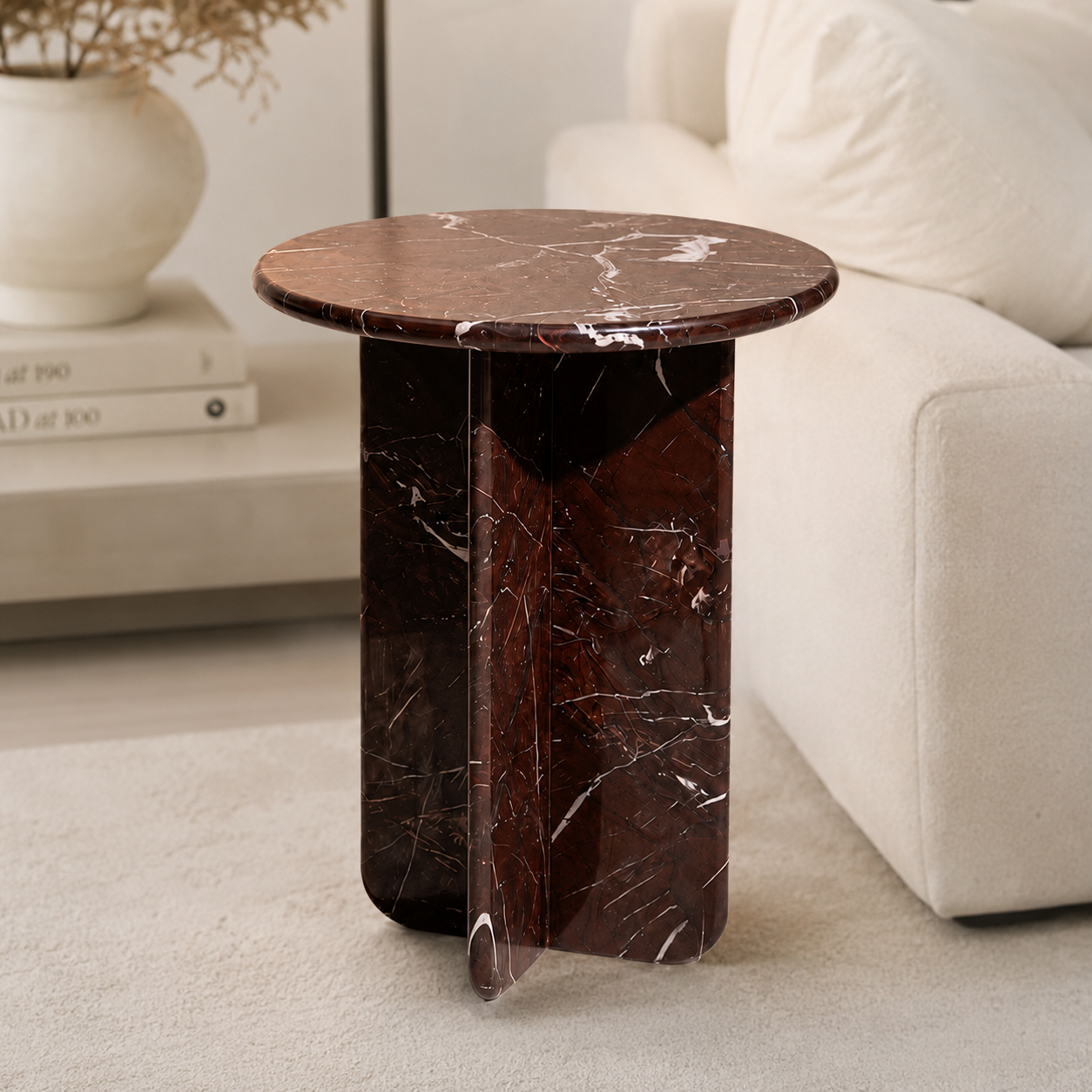Monterra Marble Side Tables