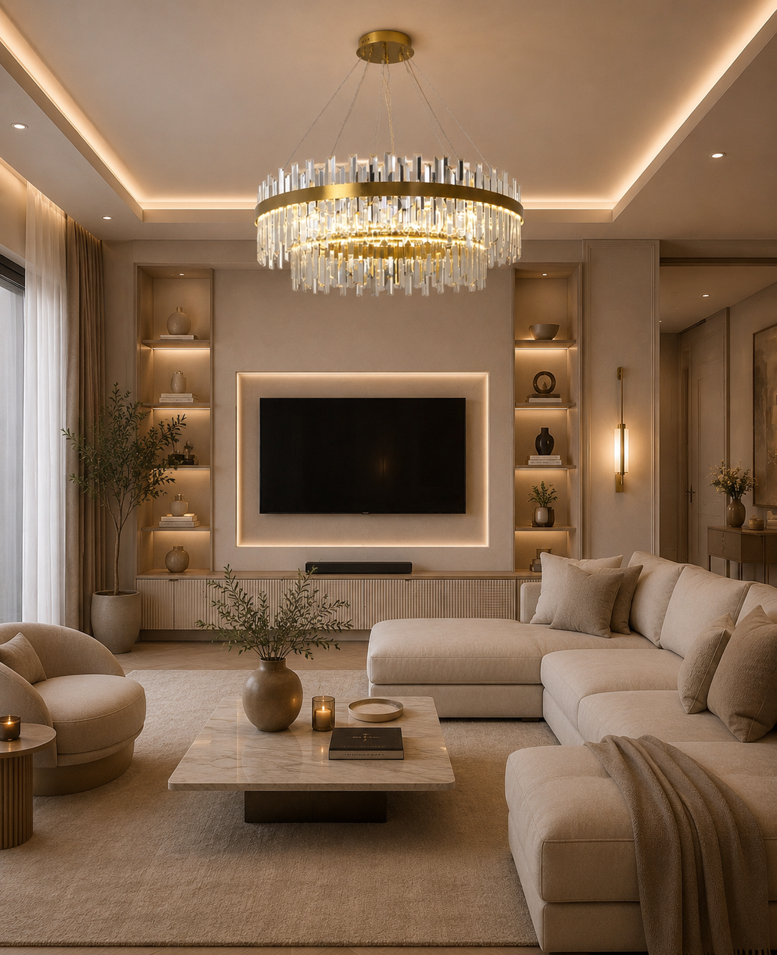 Orion Crystal Chandelier