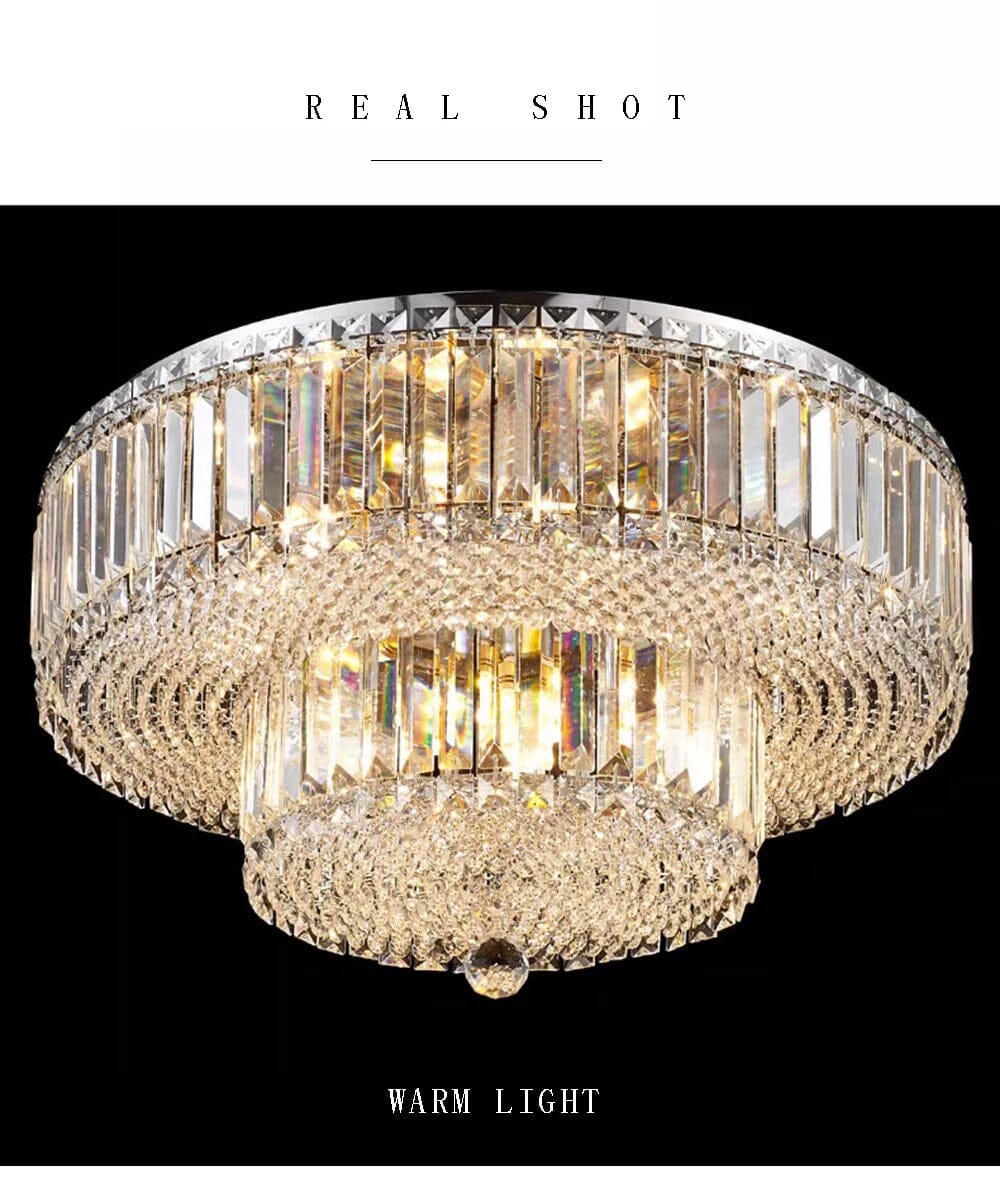 Rosalina Chrome Crystal Chandelier