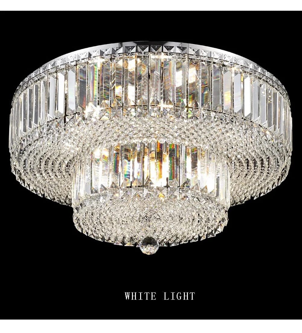 Rosalina Chrome Crystal Chandelier