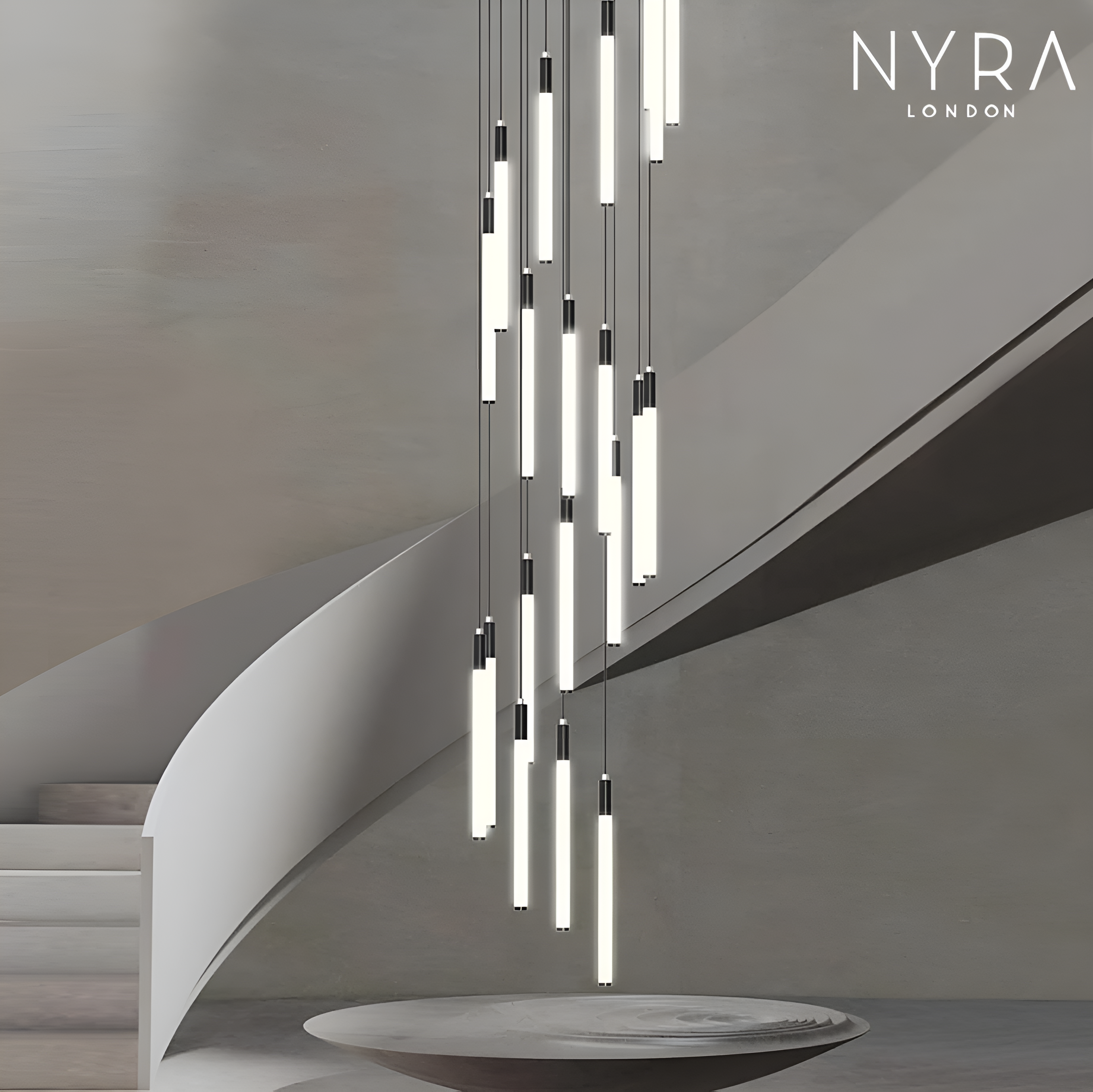 Milano Staircase Art Chandelier