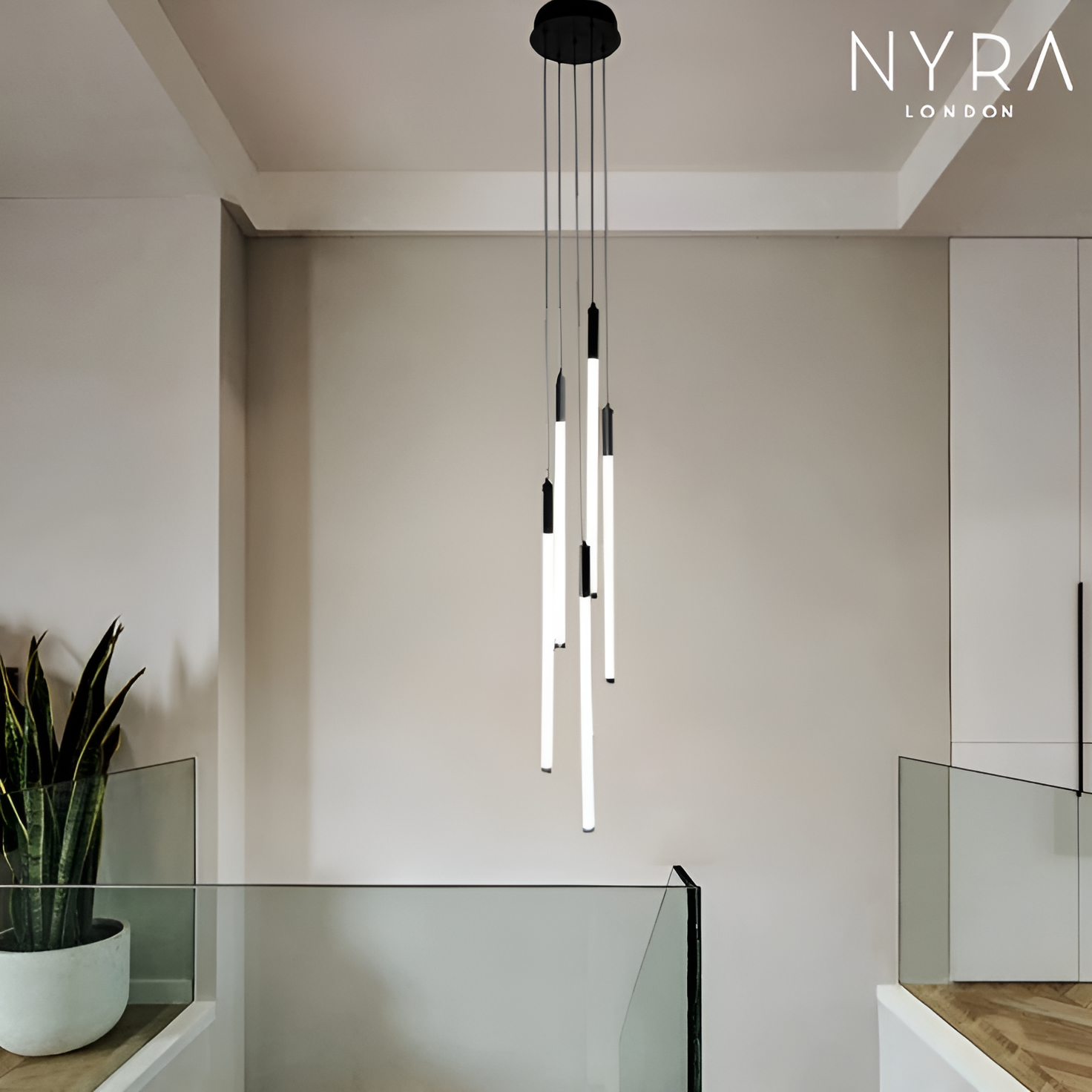 Milano Staircase Art Chandelier