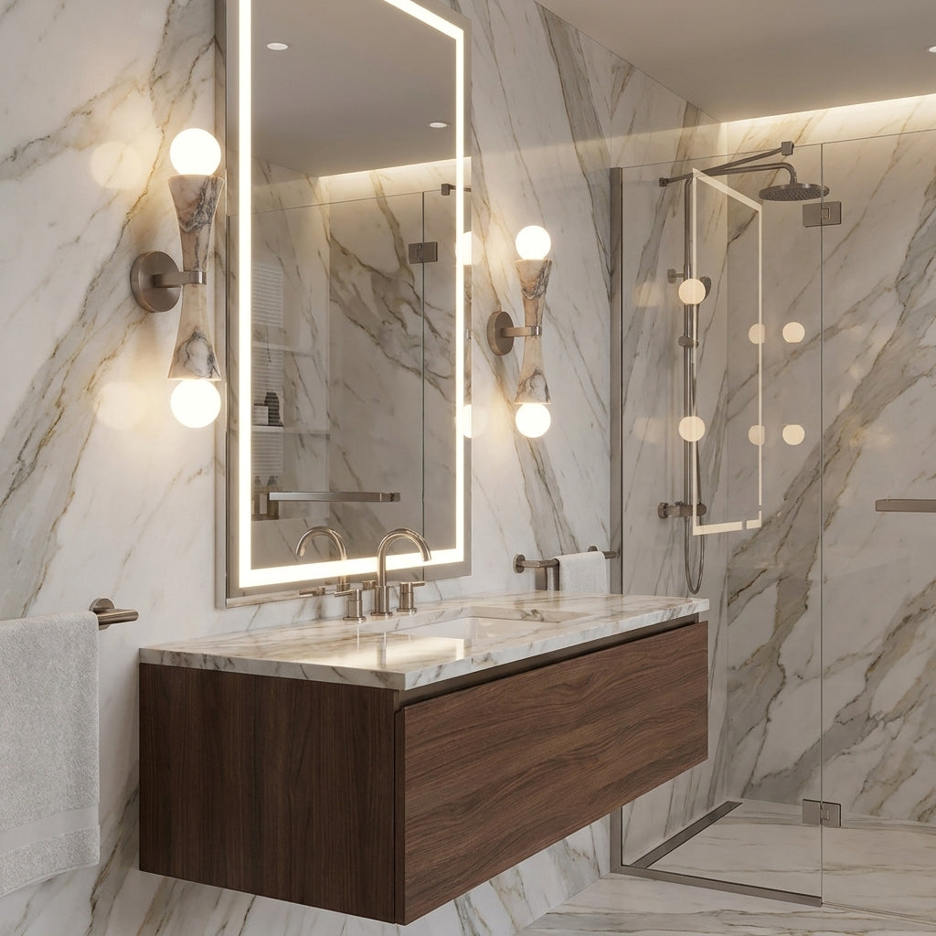 Orbis Marble Wall Lamp