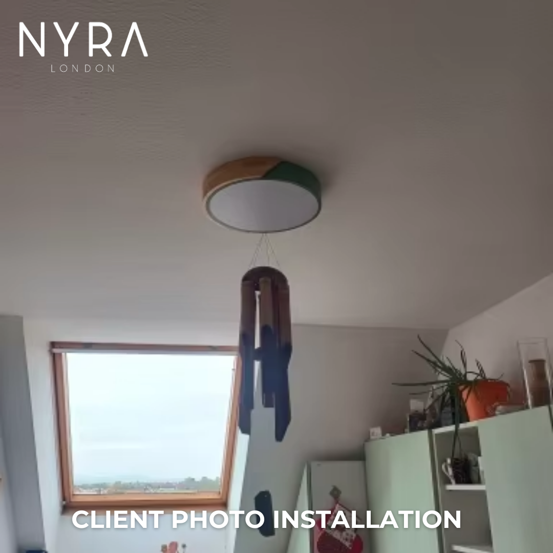 Johan Wooden Chandelier